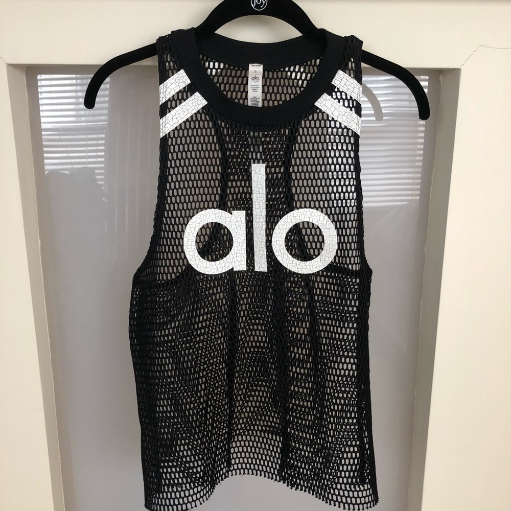 Alo Yoga Mesh sleeveless tank size s